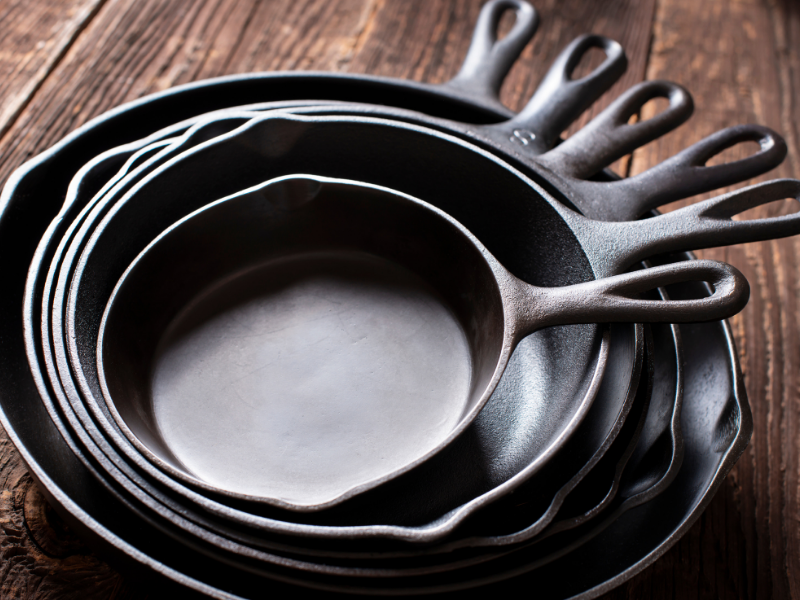 Cast iron Skillet or Pans