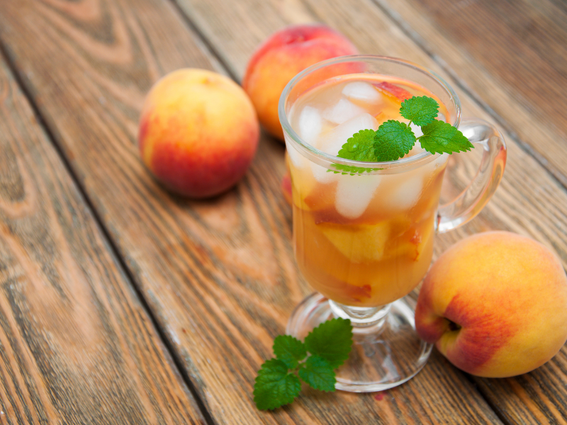 Creating a Peach Drink