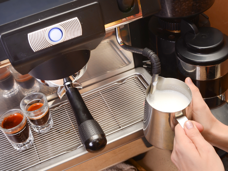 Froth Oat Milk with an Electric Mixer