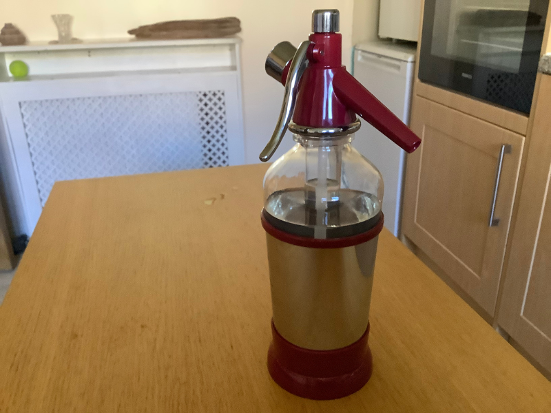 Pump it up with a SodaStream
