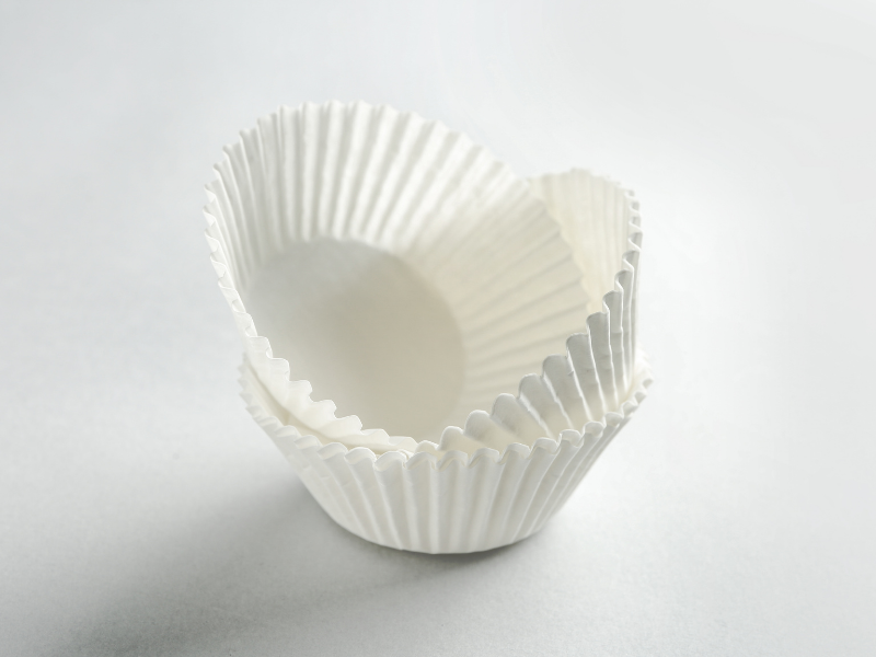 White Paper Baking Cups