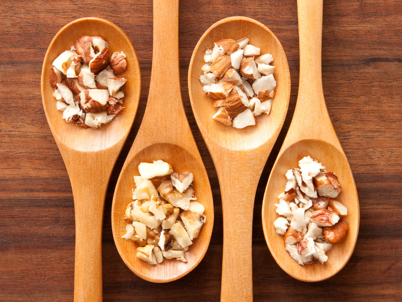 Chop Nuts with an Apple Corer