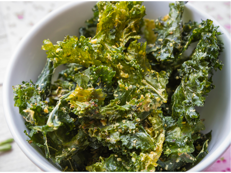 How to Make Kale Chips Crispy