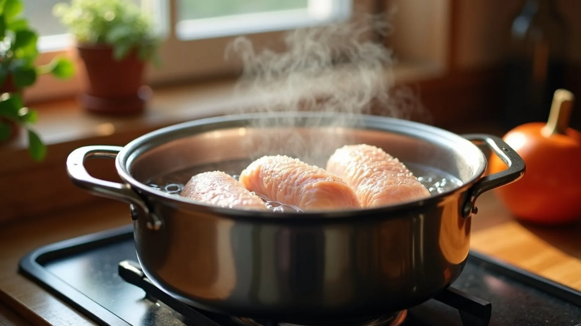 how to boil chicken from frozen? - Test Food Kitchen