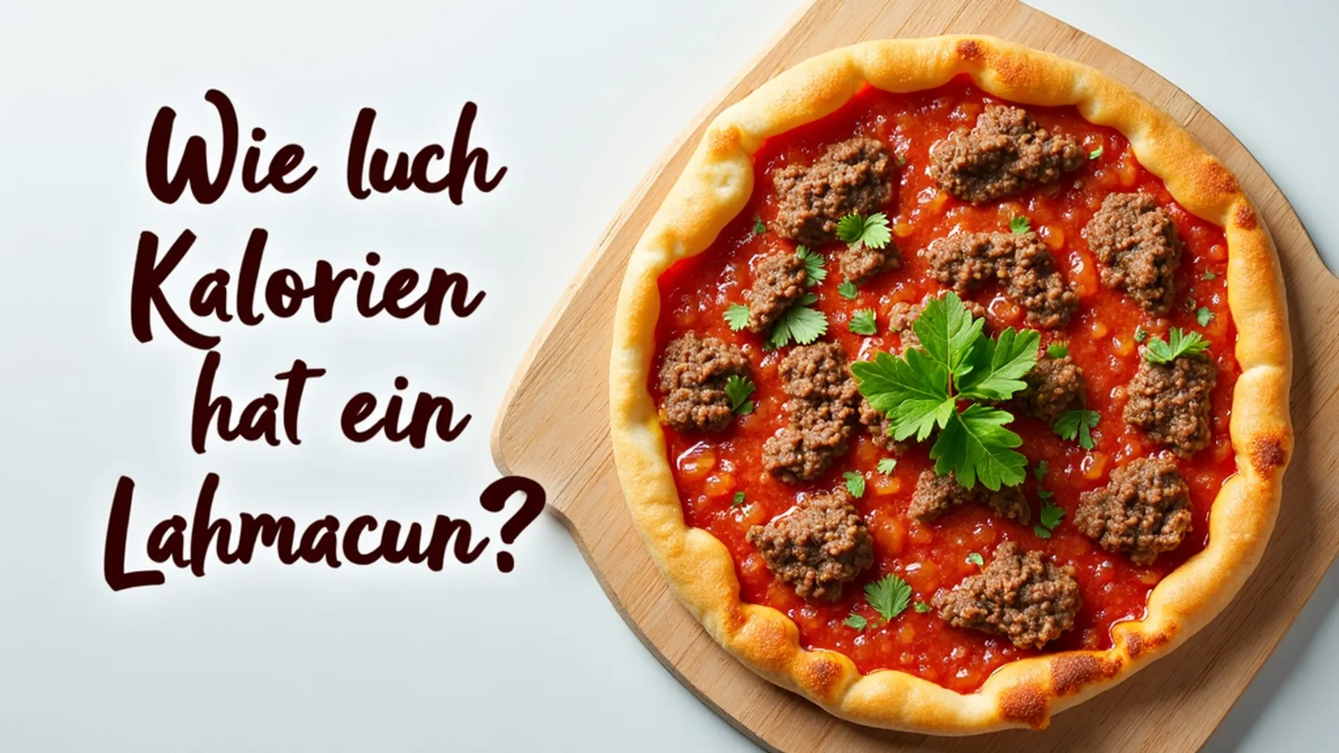 Wie Viel Kalorien Hat Ein Lahmacun Test Food Kitchen