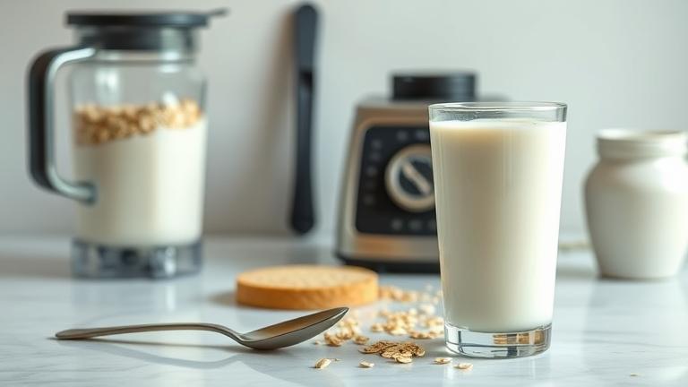 How to Make Oat Milk (Without a Cheesecloth)