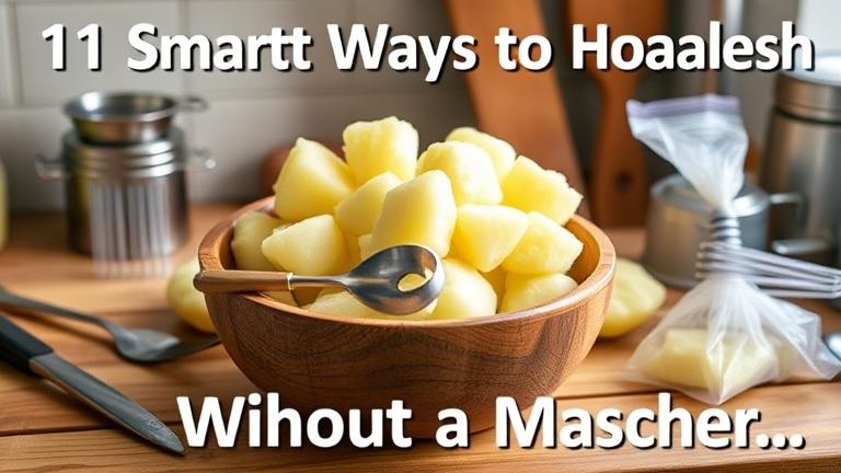11 Smart Ways to Mash Potatoes Without a Masher