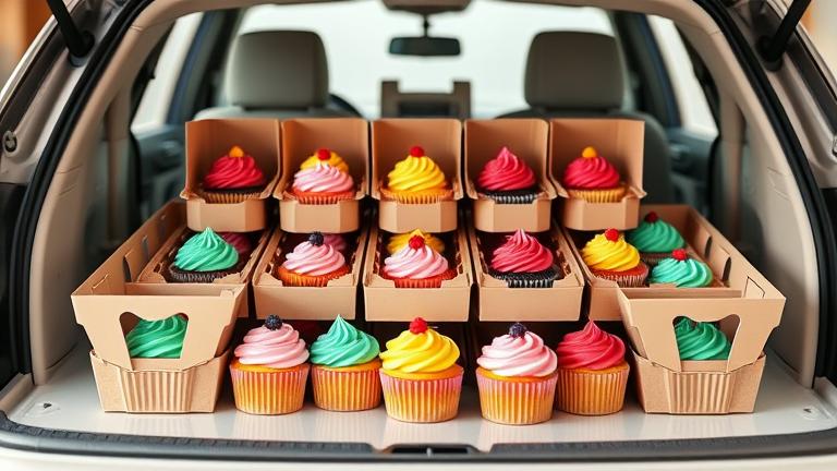 16 Simple Ways to Safely Transport Cupcakes