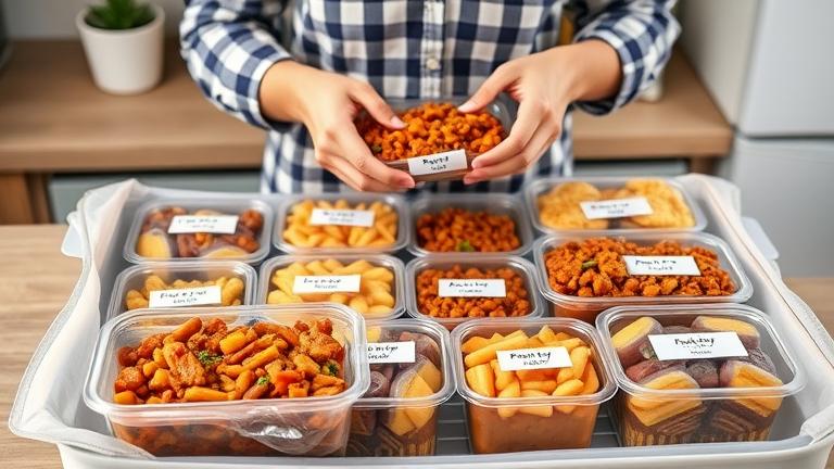 how do you freeze pre cooked dishes?