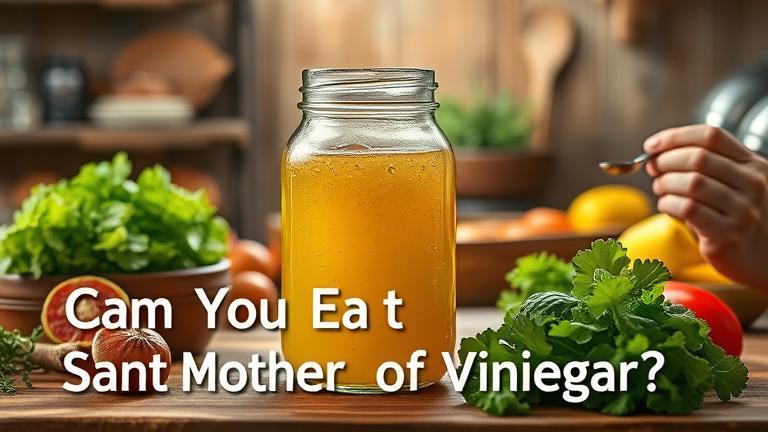 can you eat mother of vinegar?