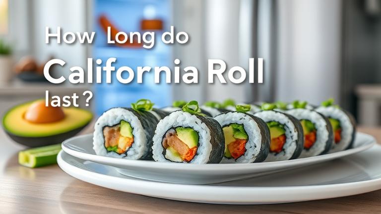 how long do california rolls last in the fridge?