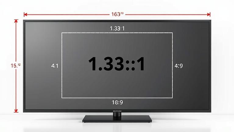 what is a 1 33 to 1 aspect ratio?