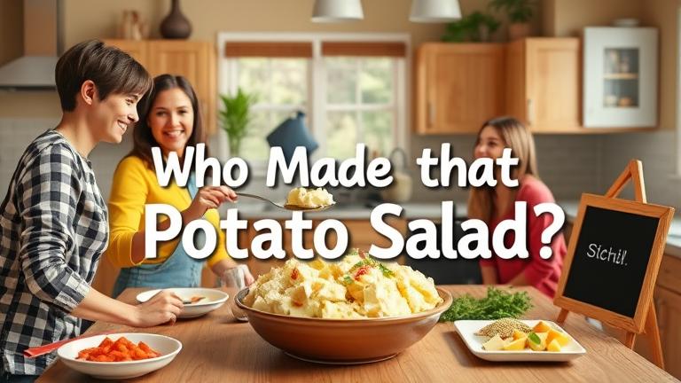 who made that potato salad?