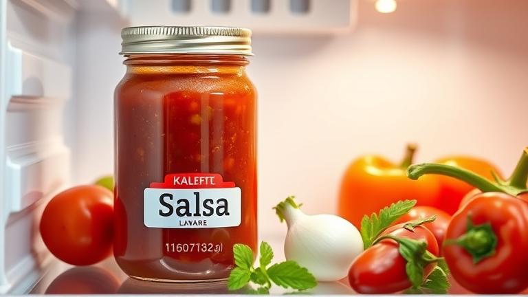how long does salsa last in the fridge?