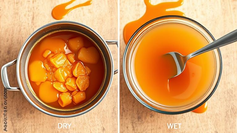 what are the two methods for making caramel?
