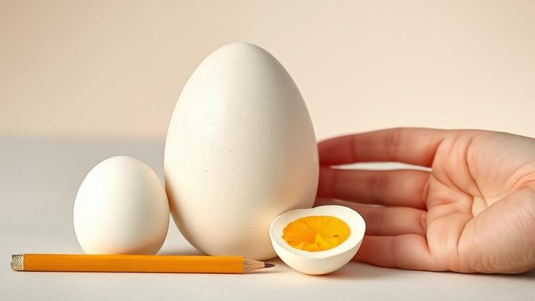 how big is a turkey egg?