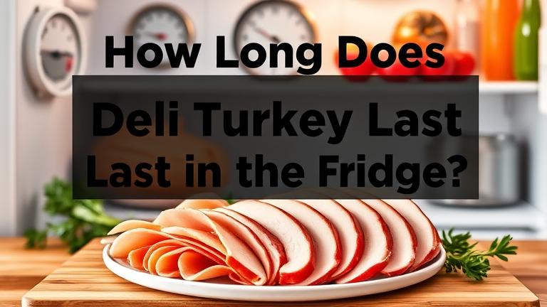 how long does deli turkey last in the fridge?