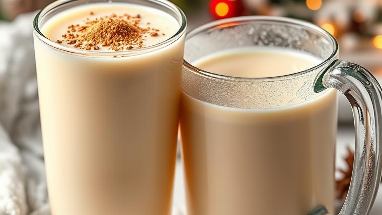 what happens if you freeze egg nog?