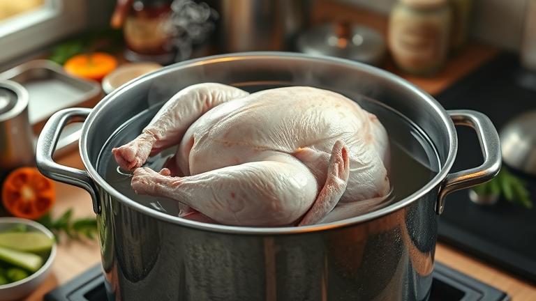 how to boil a whole turkey? - Test Food Kitchen