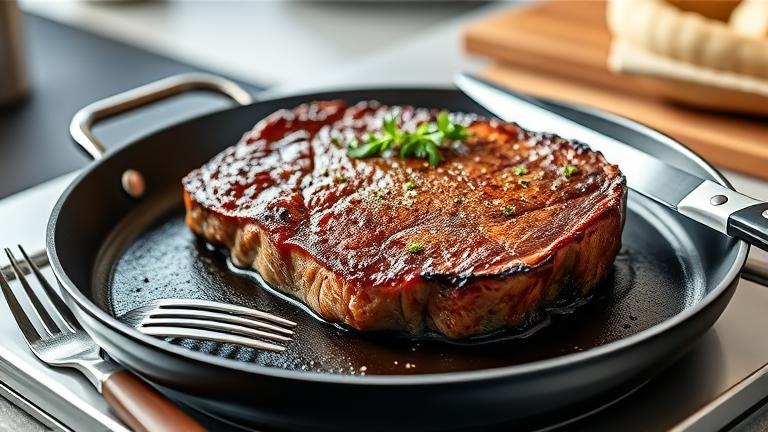 how to cook a thin steak?