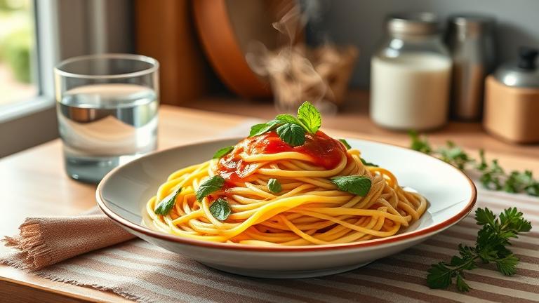 how do you make leftover spaghetti not dry?