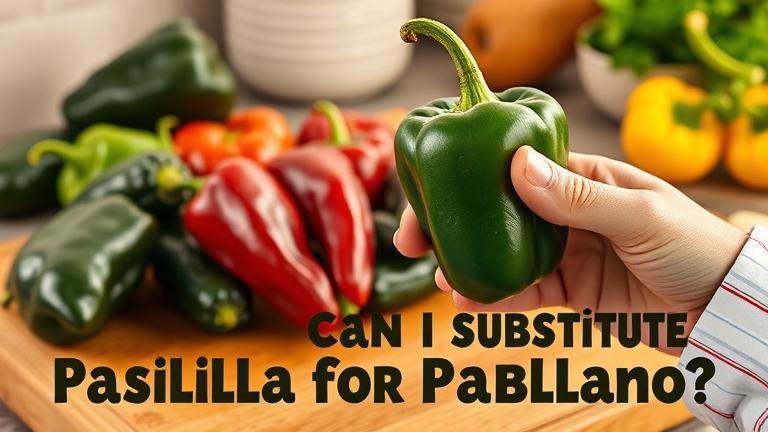 can i substitute pasilla peppers for poblano peppers? - Test Food Kitchen