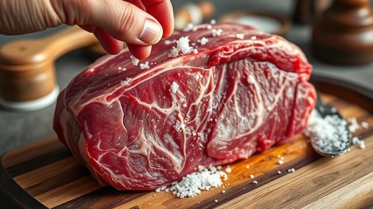 how do you make salt steak?