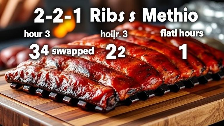 what is the 3 2 1 ribs method?