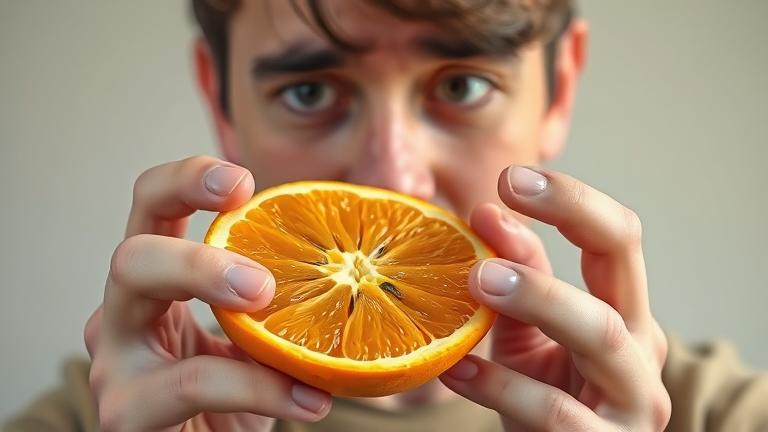 can you get sick from eating old oranges?