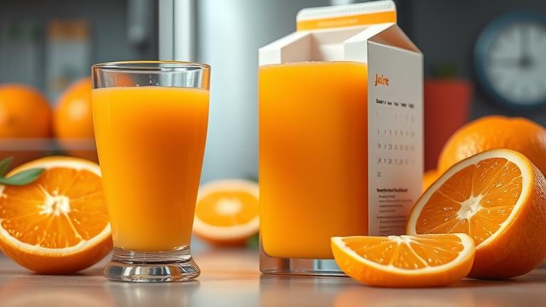 how long does orange juice last?