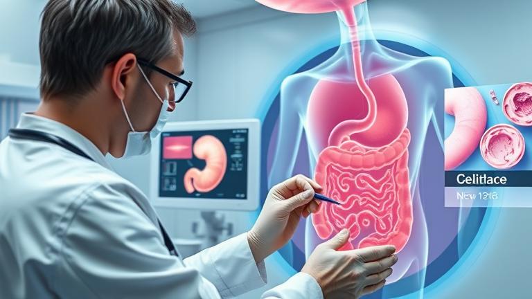 will a biopsy show celiac disease?