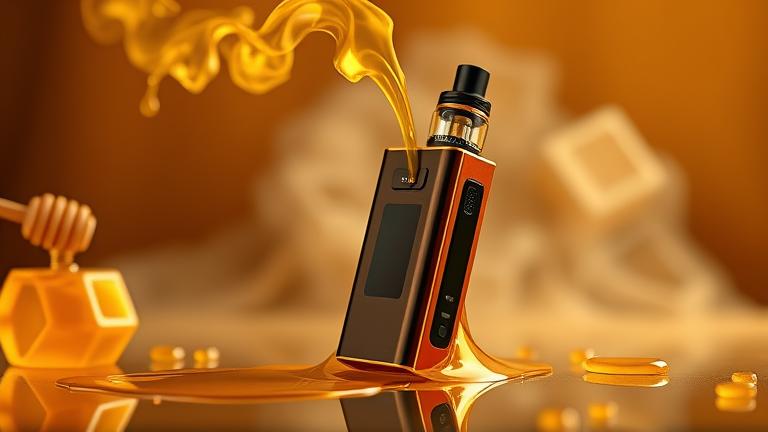 can you vape honey?