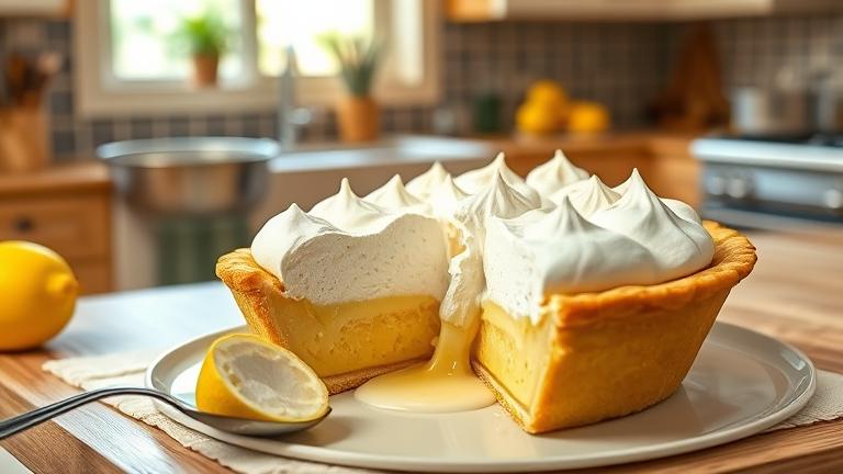 why is my lemon meringue pie watery?