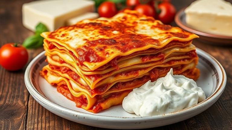 does traditional lasagna have ricotta?