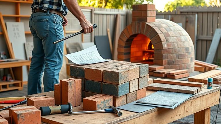 how to make a homemade oven?