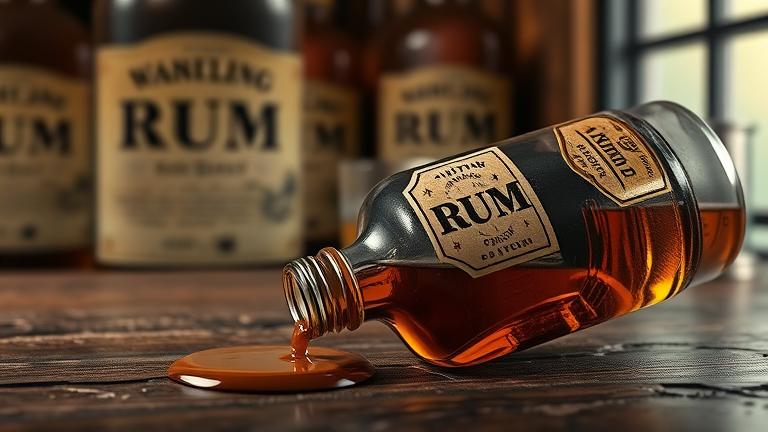can old rum make you sick?