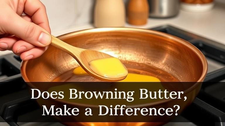 does browning butter make a difference?
