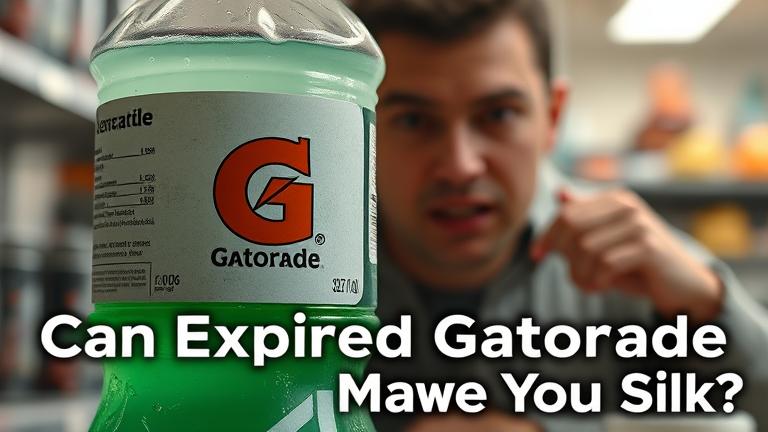 can expired gatorade make you sick?