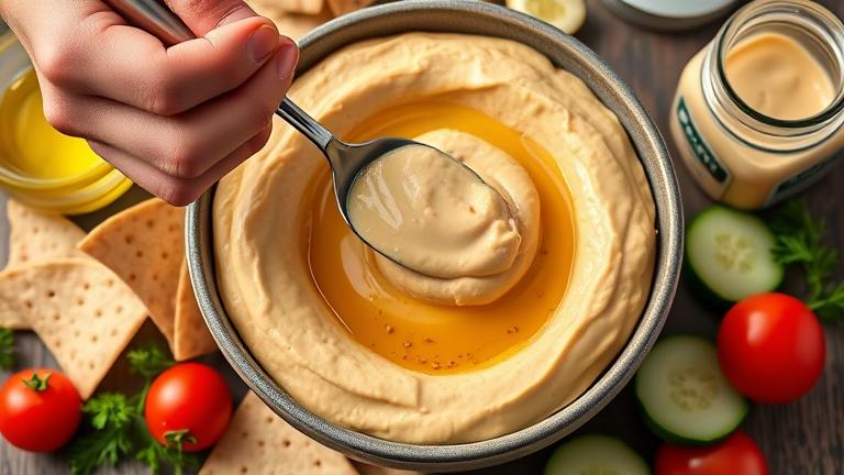 How to Thicken Hummus (When It’s Too Runny)