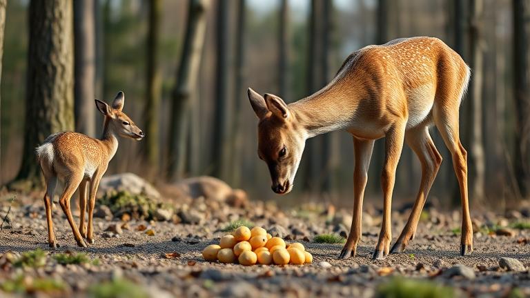 can deer eat potatoes?