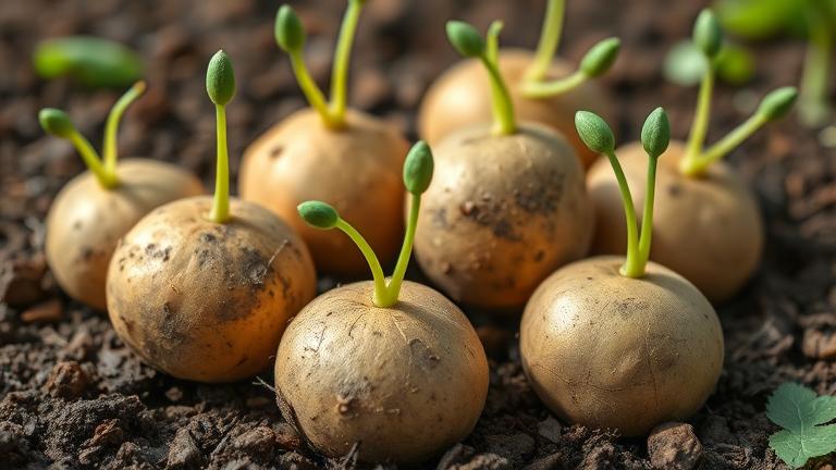 can you plant sprouted potatoes?