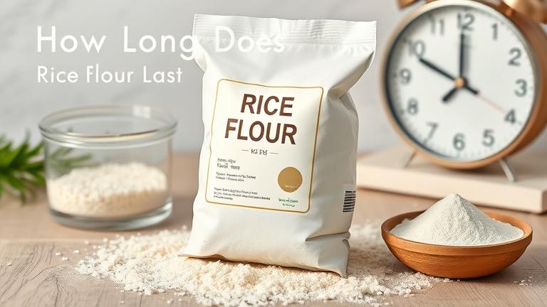 how long does rice flour last?