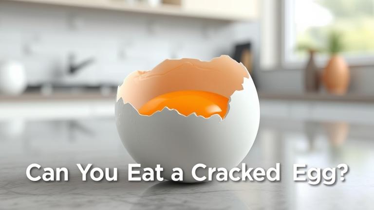 can you eat a cracked egg?