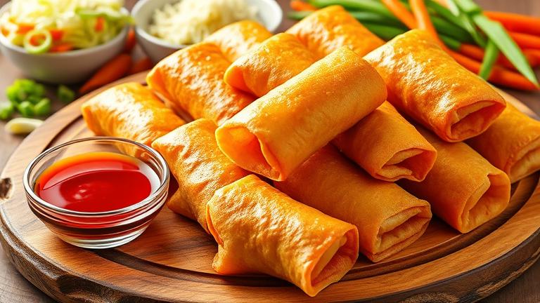 how to keep egg rolls crispy?