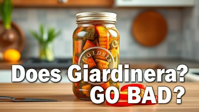 does giardiniera go bad?