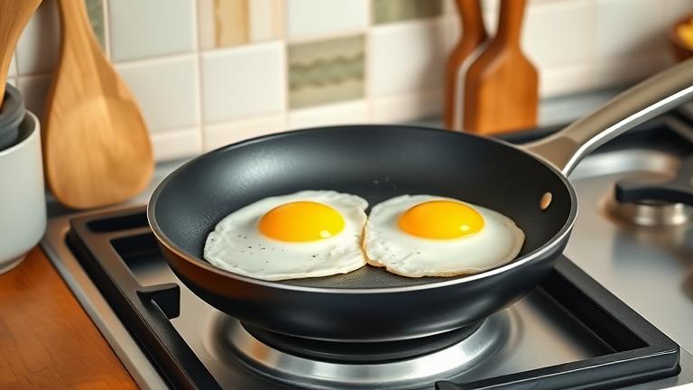 can you cook eggs with butter?