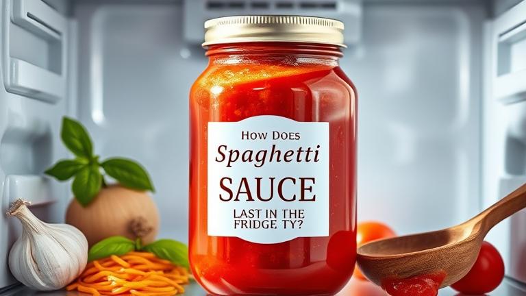 how long does spaghetti sauce last in the fridge?