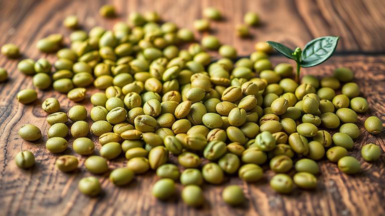 do green coffee beans have caffeine?