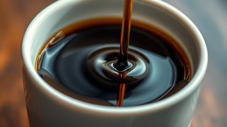 oily film on coffee?