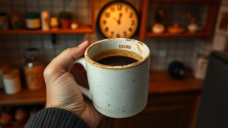 is drinking old coffee bad for you?
